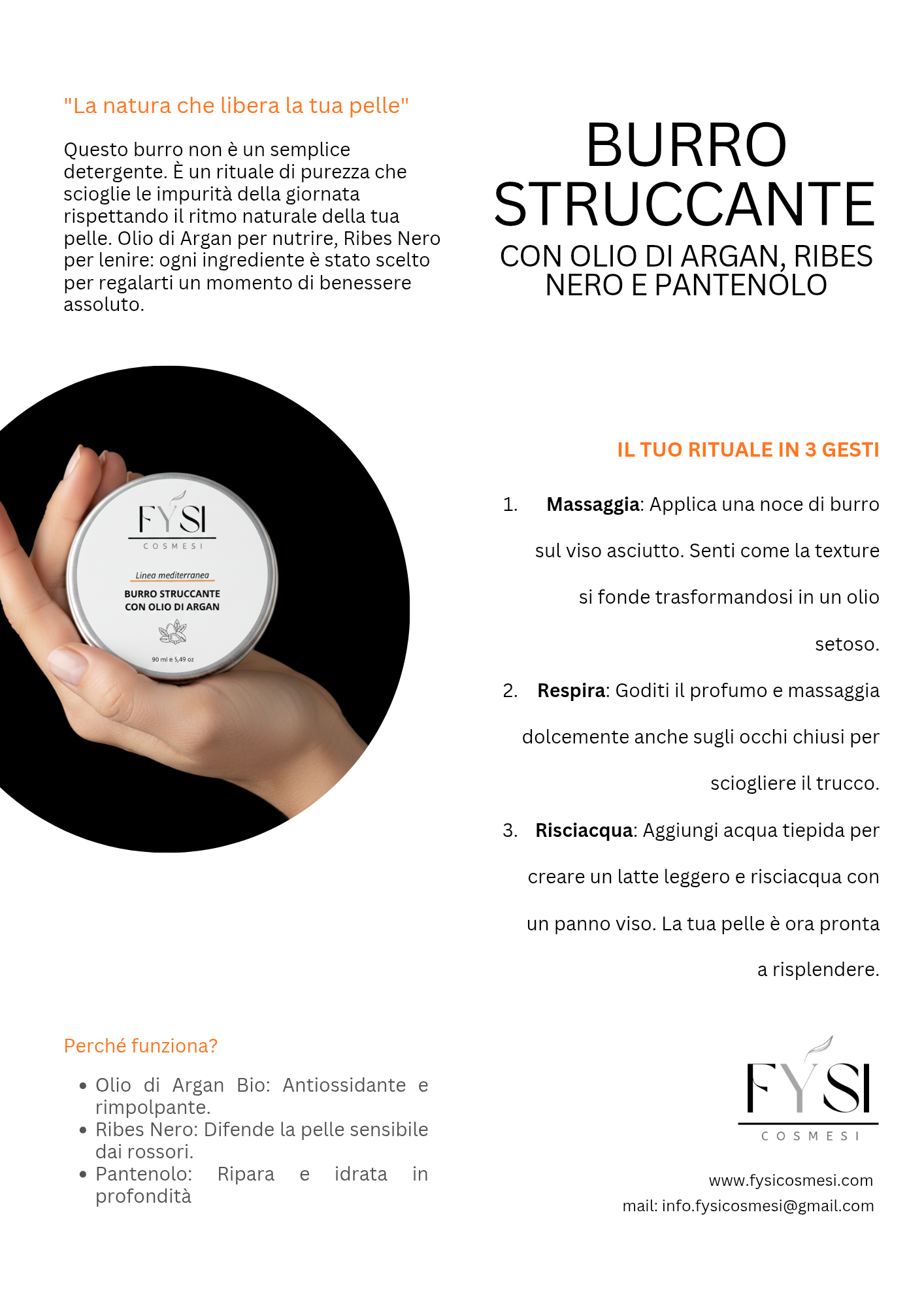 Burro struccante all’Olio di Argan -90ml